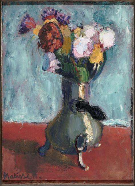 Henri Matisse - Bouquet of flowers in chocolate 1902